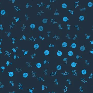 Set Bicycle frame, , and chain with gear on seamless pattern. Vector イラスト素材