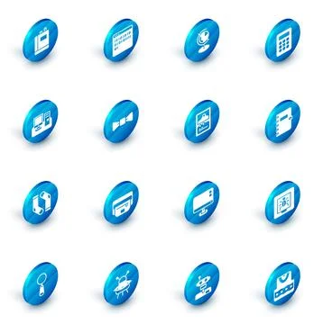 Set Binary code Earth globe Calculator Monitor with keyboard Socks Bow tie Sp Stock Illustration