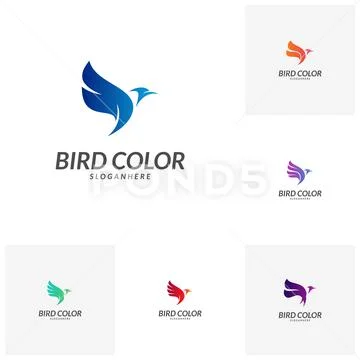 866 Flying Bird Logo Stock Photos, High-Res Pictures, and Images - Getty  Images