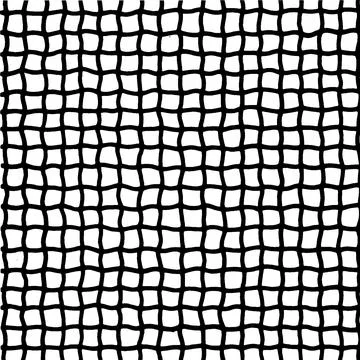 A set of black and white lines, blots, strokes, geometric shapes. Stock Illustration