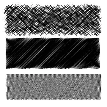  Set of Black Diagonal Strokes Patterns Set of Black Diagonal Strokes Patt... Stock Photos