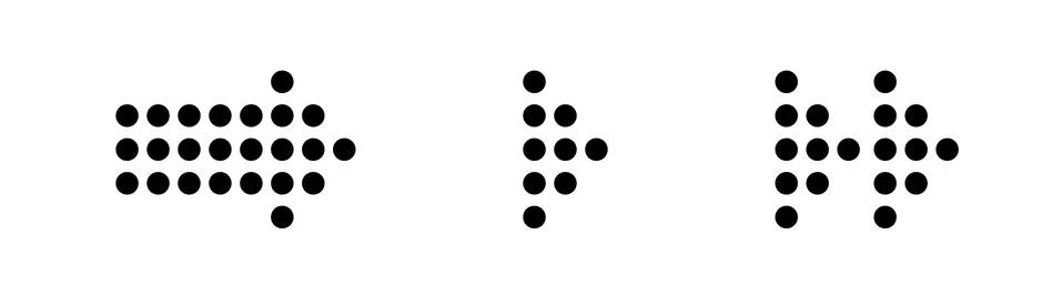 Set of black vector arrows. Arrow icon. Arrow vector icon. Arrow. Arrows vector 스톡 일러스트