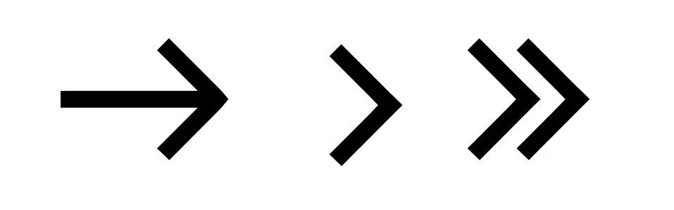 Set of black vector arrows. Arrow icon. Arrow vector icon. Arrow. Arrows vector Illustrazione stock