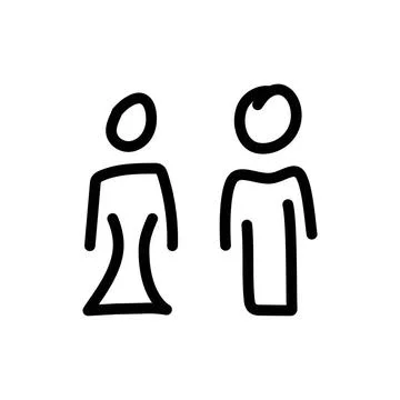 Set of black vector icons, isolated against white background. Flat illustr... Stock Photos