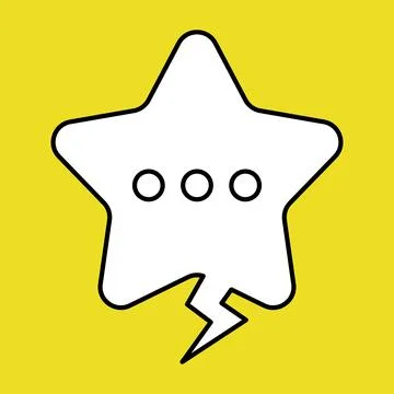 Set of blank speech bubble in flat design, chatting box, message box icon Stock Illustration