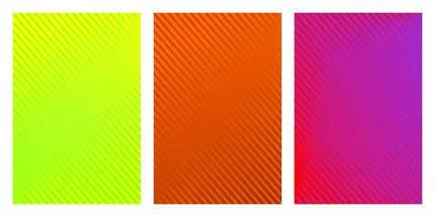 Set of BOHO color background with circular watermark 스톡 일러스트