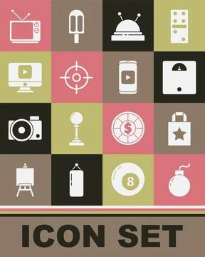 Set Bomb ready to explode, Paper shopping bag, Bathroom scales, Needle bed and イラスト素材