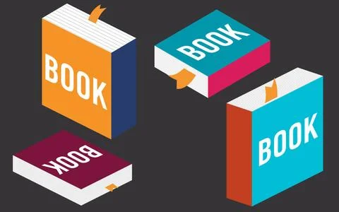 Set of books in flat design, vector illustration Set of books in flat desi... Stock Photos