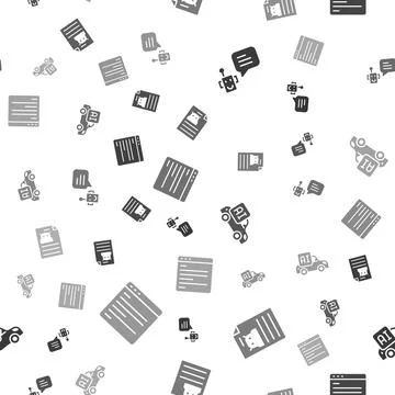 Set Bot, Technical specification, Autonomous smart car and Computer api Stock Illustration