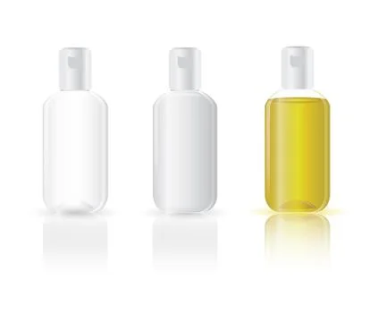 Set of bottles Stock Illustration