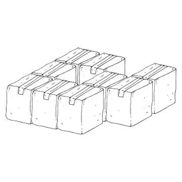 Set box icon. Stock Illustration
