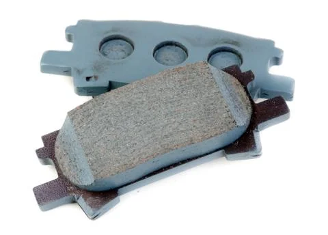 Set of brake pads Stock Photos