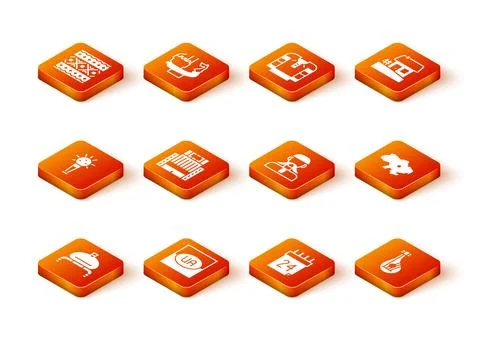 Set Bread and salt, Flag of Ukraine, Mace, Hotel Ukraina building, Independ.. Ilustración de archivo