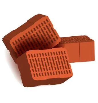 A set of bricks Stock Illustration