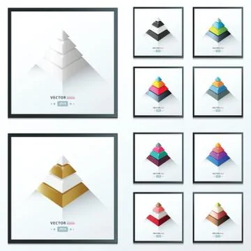 Set Bright modern abstract banner design 4 in 1 Stock-Illustration