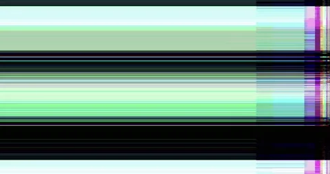 Set of Broken LCD Display Effects. Screen Flickering. Stock Footage 159731633