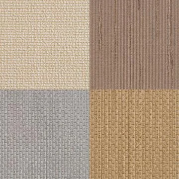 Set of brown vinyl samples Set of brown vinyl samples, texture background.... Stock Photos