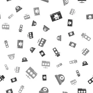 Set Browser incognito window, Security camera, Password protection and Folder Stock Illustration