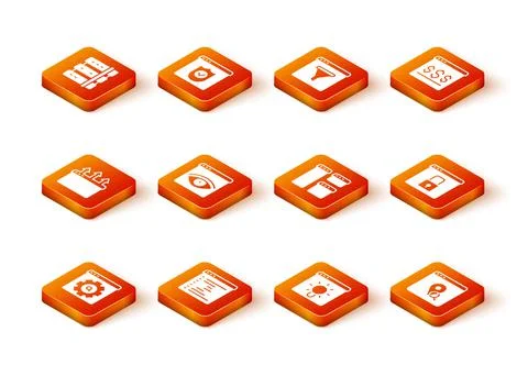 Set Browser setting, window, incognito, Infographic of city map and Secure your Illustration