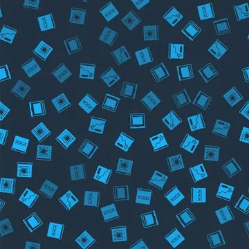 Set Browser window, Financial growth decrease, Laptop with browser and Search 库存插图