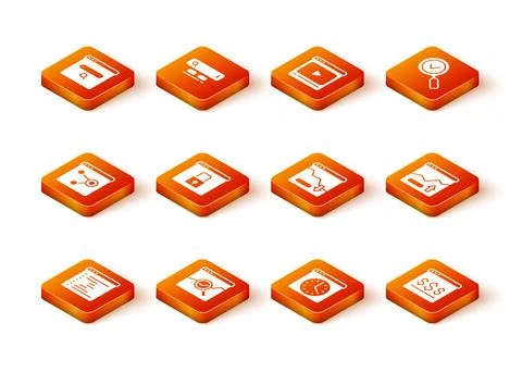 Set Browser window, Website with stocks market, Secure your HTTPS, SSL 스톡 일러스트