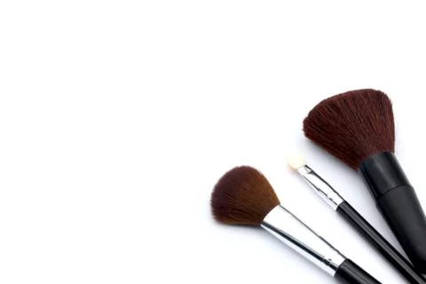 Set brushes right bottom Foto stock