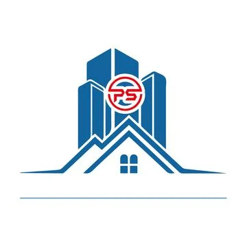 Set of building architecture logo design vector illustration Illustrazione stock