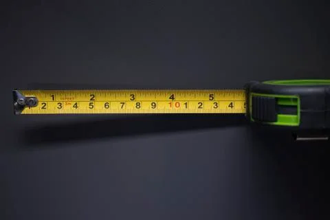 A set of building tools and instruments for repair in black and green colour Fotos de archivo