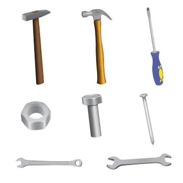 Set of building tools .. vector illustration.. 스톡 일러스트