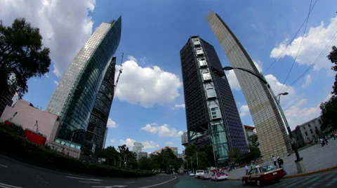 Set of buildings timelapse. Stock-Footage 53228642