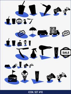 Set for business ideas Stock Illustration