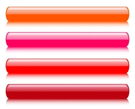 Set of buttons Stock Illustration