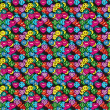 Set of  buttons Stock Illustration