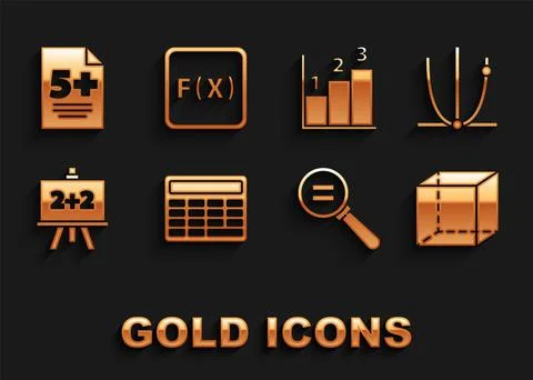 Set Calculator, Graph, schedule, chart, diagram, Geometric figure Cube Ilustración de archivo