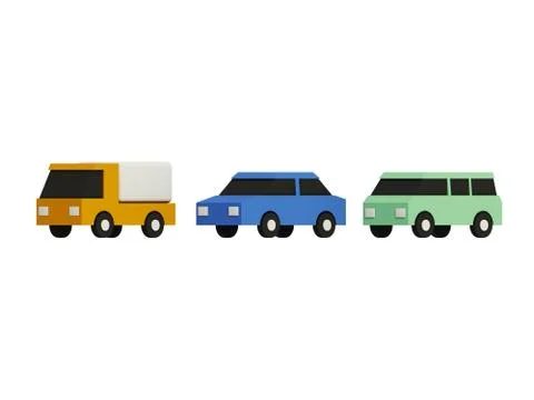Set of the car icons Stock Illustration