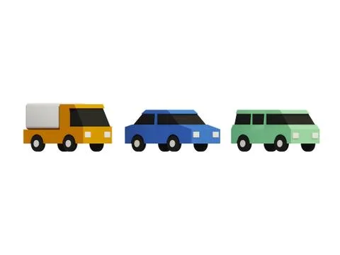 Set of the car icons Stock-Illustration