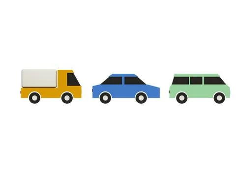 Set of the car icons Stock-Illustration