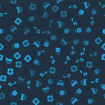 Set Car wash, Folder tree, Server, Data, Web Hosting and Police badge on Stock Illustration