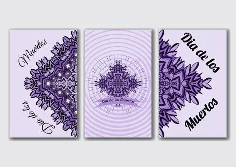 Set of the card templates Stock Illustration