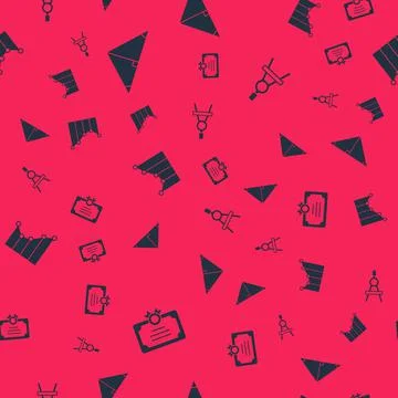 Set Certificate template, Angle bisector of triangle, Graph, schedule, chart, Stock Illustration