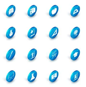 Set Certificate template, Apple, Protractor grid for measuring degrees, Test Stock Illustration