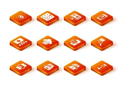 Set Chat bot, Neural network, Cloud database, technology transfer, Algorithm and 库存插图