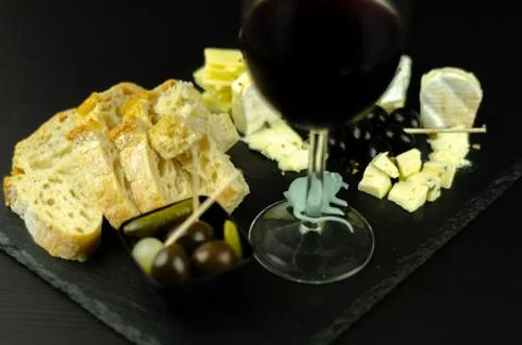 A set of cheeses served in a special form for a halloween party, scary food Stock Photos