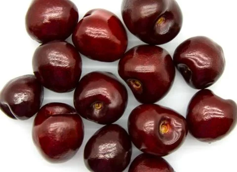 A set of cherries 写真素材