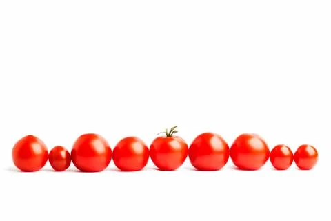 Set of cherry tomatoes Stock-Fotos