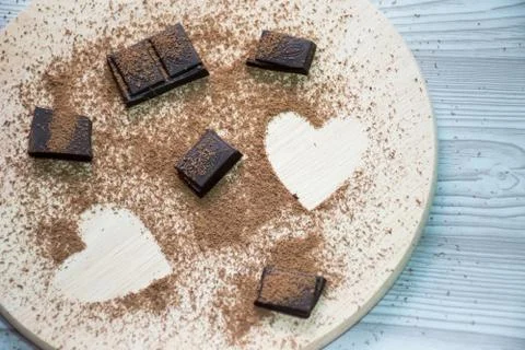 Set of chocolates Stock Photos