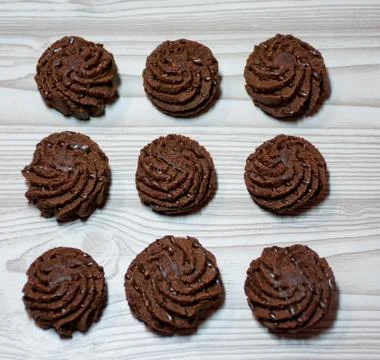 Set of chocolates Stock Photos