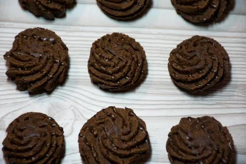 Set of chocolates Stock Photos