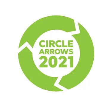 Set of circle vector arrows. Reload and rotation loop sign. Arrows business i Stock Illustration