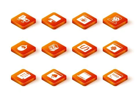 Set Clipboard with checklist, Cloud technology data transfer, Computer mouse 스톡 일러스트